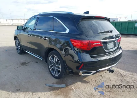 2020 Acura Mdx Sport Hybrid Advance Package z USA, uszkodzony, nr VIN 5J8YD7H73LL002007